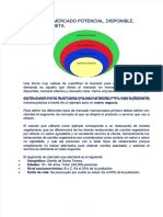 Ejemplo de Mercado Potencial Disponible Efectivo y Meta