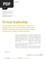 Virtual Leadership