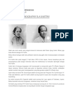 Biografi R A Kartini - Irfan