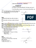 Bai Tap On Tap Hinh Hoc 7 Chuong 1 Co Dap An