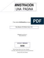 Administracio - N en Una Pa - Gina