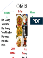 Daftar Menu