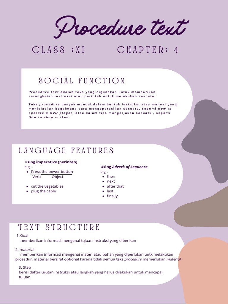 Procedure Text Modul | PDF | Cakes | English Language
