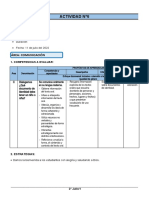 2° Grado - Actividad Del Dia 11 de Julio