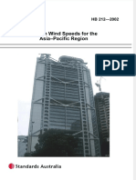 Dokumen - Tips HB 212 2002 Design Wind Speeds For The Asia Pacific Region