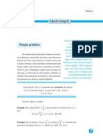 Cálculo Integral: Função Primitiva