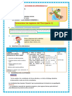 D5 A2 SESION Conocemos Las Regiones Del Perú (Parte 1)