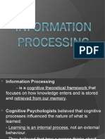 Information Processing Theory