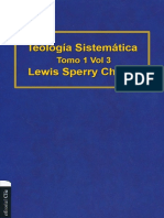 Teologia Sistematica Tomo 1 Vol 3 - Lewis Sperry Chafer