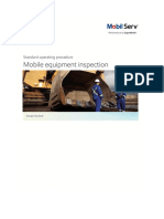 Mobile Equipment Inspection SOP