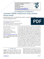 Validation of A Post-Cracking Law in Tensile For A Sustainable UHPFRC Using Fracture Energy and Finite Element Method