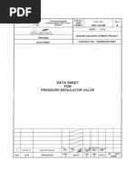 SNO-I-DS-006 - B Datasheet For Pressure Regulator Valve