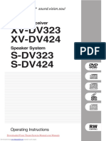 XV-DV323 XV-DV424 S-DV323 S-DV424: DVD/CD Receiver
