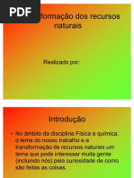 Download A transformao dos recursos naturais by Z SN58236800 doc pdf