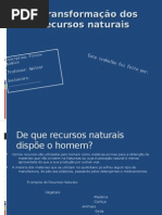 Como Se TransformAm Os Materiais