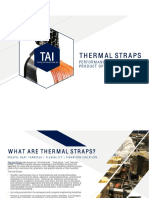 Thermalstraps: Performance, Price, and Productoptions