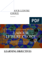Labour Leisure Choice (1989)