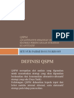 12 QSPM Matrix