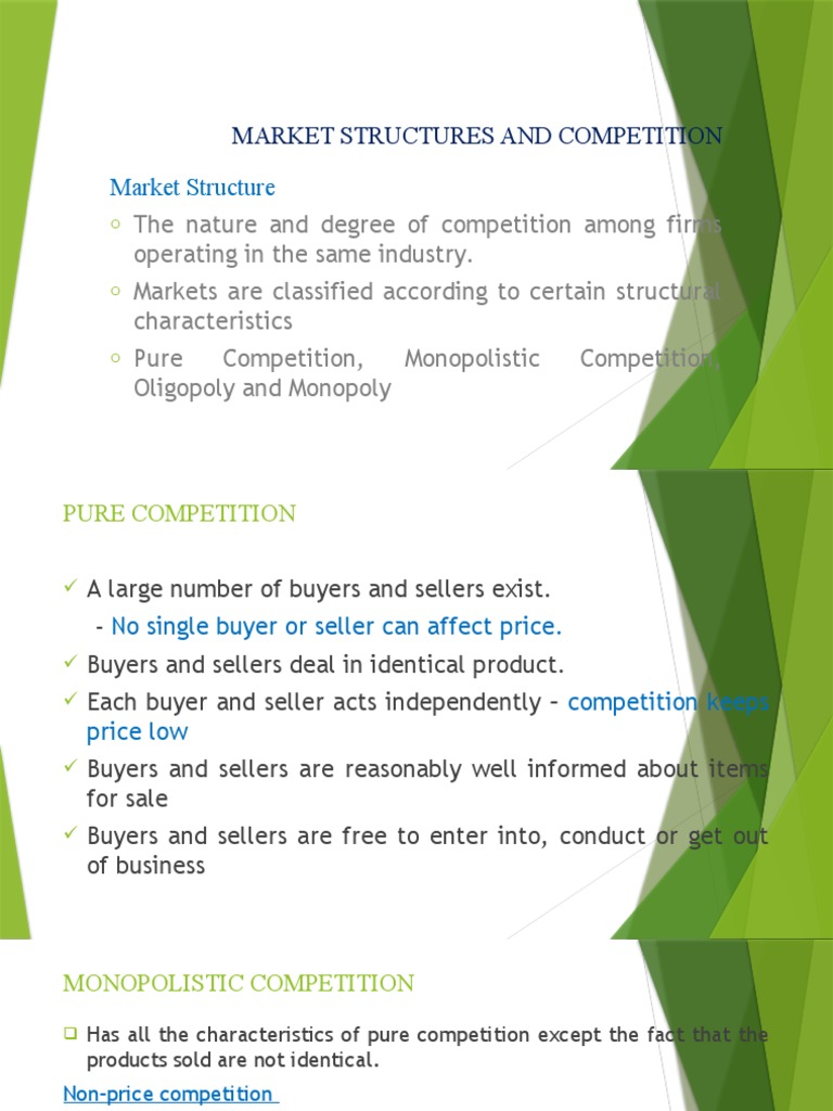 Market Structure | PDF | Monopoly | Perfect Competition