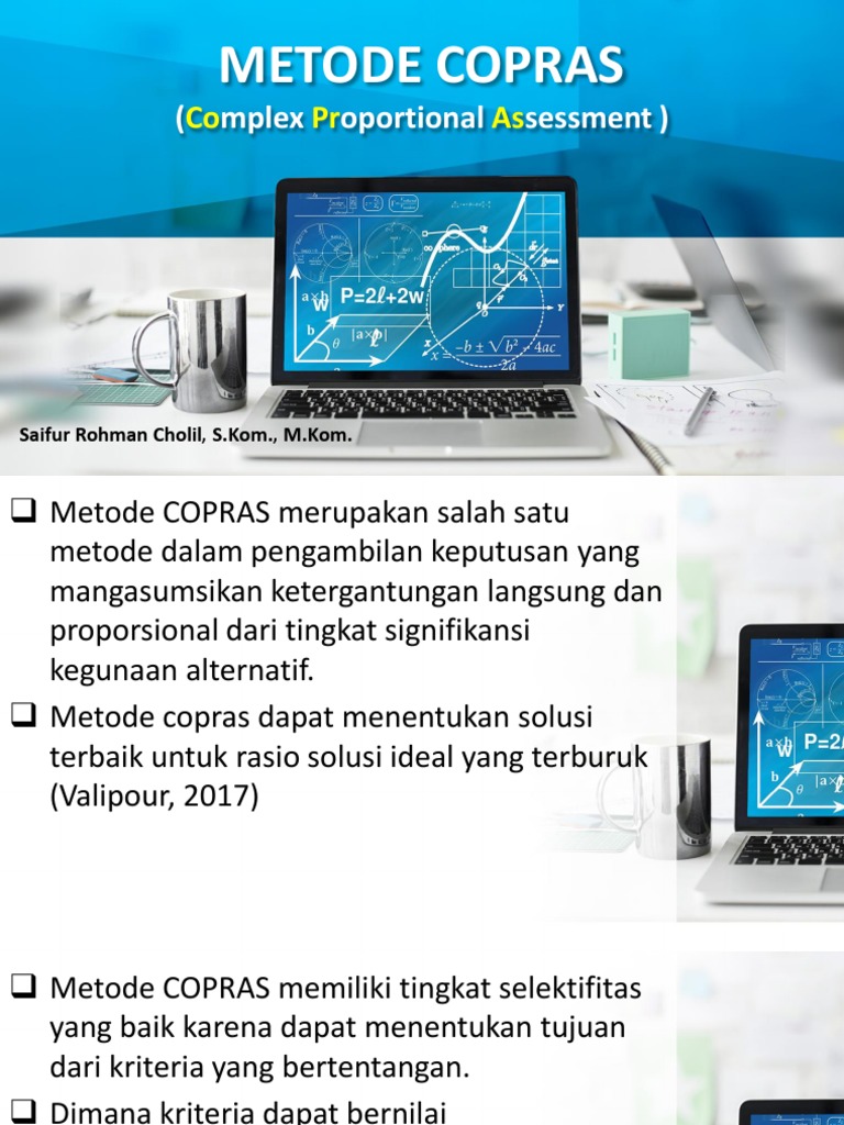 Metode COPRAS dalam Pengambilan Keputusan | PDF