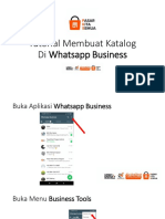 Tutorial Membuat Katalag Di Whatsapp Business
