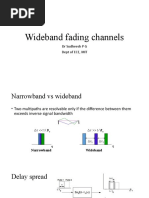 Wideband Fading Channels