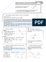 An5 Droites Parallèles Et Calculs D'angles