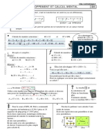 Di1 Développement Et Calcul Mental