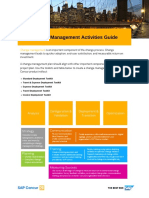 Concur Change Management Activities Guide