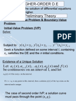 Y X y y X y y X Y: We Turn Now To The Solution of Differential Equations of Order Two or Higher