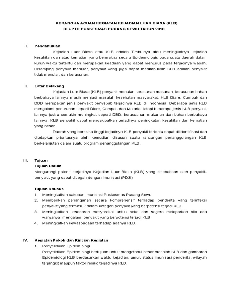 KAK KLB | PDF | Pengembangan Diri | Sains & Matematika