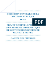Version Amendée, Draft0 Cahier de Charge Des Societés Privées