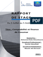 Rapport de Stage - Cosumar SA