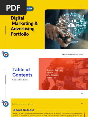 Netcast Digital Marketing & advertising Portfolio Final