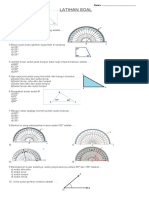 Soal Latihan 1 Sudut