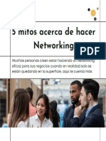 5 Mitos Acerca de Hacer Networking