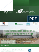 Ponencia Tecnica UCO Hacia La Transicion Digital en La Gestion Del Agua y Del Riego