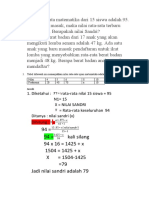 Rata-rata dan masalah statistik