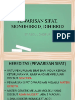 Pewarisan Sifat, Monohibrid, Dihibrid