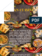 Asian Cuisine History