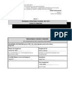 Anexa 1 - Cerere de Finantare