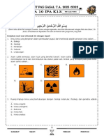 Kimia 10 Ipa k13 Pas Gasal 2021-2022