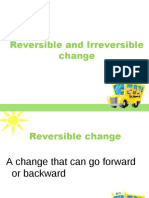 Reversible and Irreversible Change