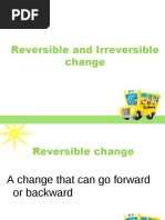 Reversible vs. Irreversible Changes Worksheet | PDF
