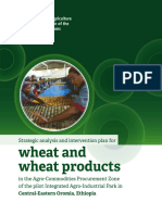 Wheat and Wheat Products: Strategic Analysis and Intervention Plan For