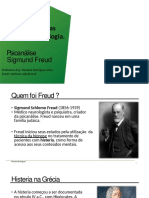 PSICANÀLISE Sigmund Freud