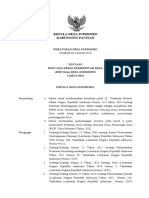 Contoh Perdes RKP Desa 2021 Ke-1