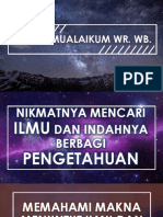 Semangat Menuntut Ilmu