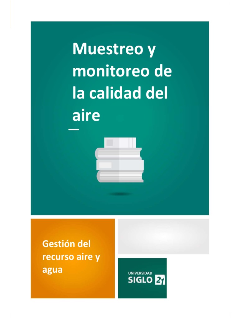 Monitoreo y muestreo de calidad del aire | PDF | La contaminación del ...