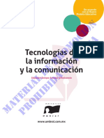 Tecnologías de La Inf. y Comunicación